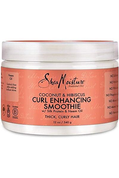 Shea Moisture Coconut & Hibiscus Curl Enhancing Smoothie 12 Ounces (Pack of 1)