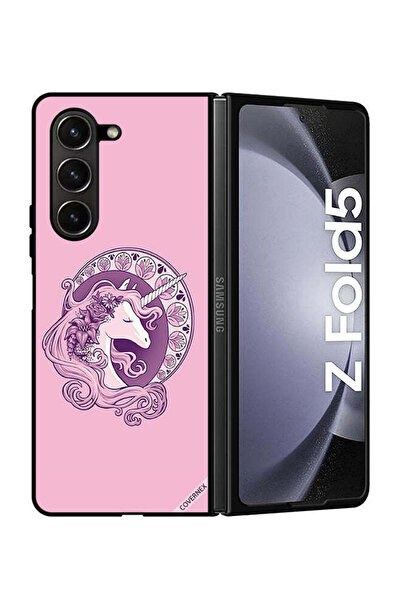 Covernex غطاء حماية لهاتف سامسونج جالاكسي زد فولد 5 برسومات يونيكورن