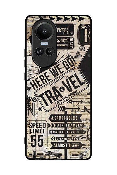 Covernex غطاء حماية لهاتف Oppo Reno10 Pro Here We Go Travel