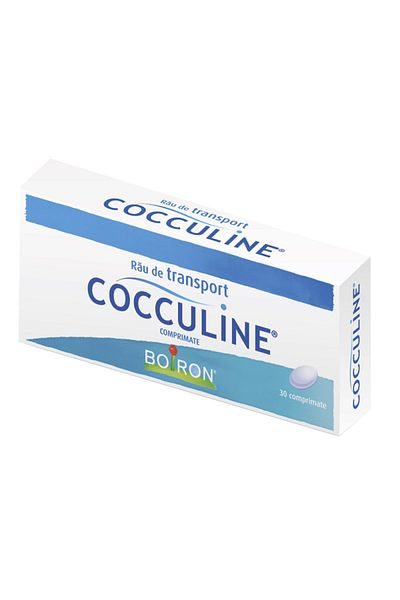 Boiron Homeopathic Treatment, Boiron, Cocculine, Treatment Against Transportation Sickness, 30 tablets