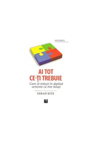 Editura Niculescu You have everything you need. How to live to the fullest