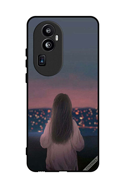 Covernex غطاء حماية لهاتف Oppo Reno 10 Pro Plus - فتاة واقفة