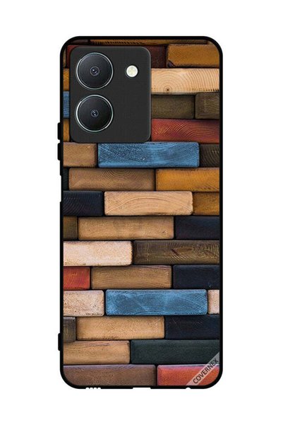 Covernex غطاء حماية خشبي لهاتف Vivo Y36 5G
