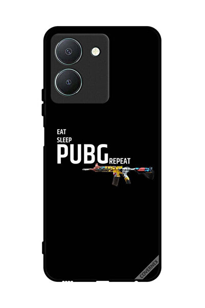 Covernex غطاء حماية لهاتف Vivo Y36 5G Eat Sleep Pubg Repeat