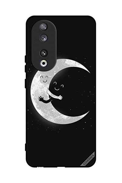 Covernex غطاء حماية لهاتف Honor 90 مع عناق القمر والسماء المظلمة