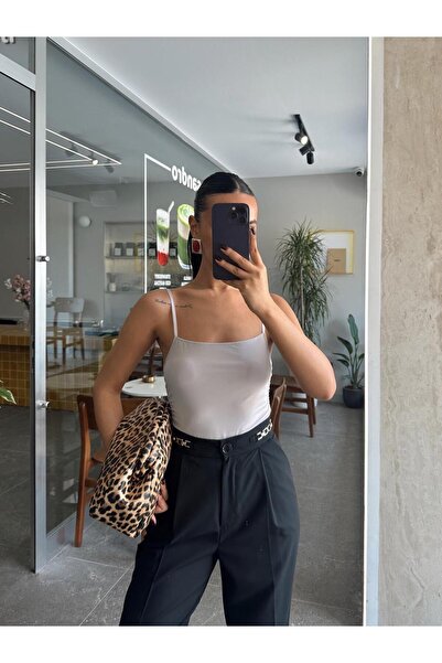 mydukkan.co Body cu șnur lateral gri