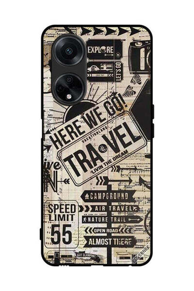 Covernex غطاء حماية لهاتف Oppo A98 5G Here We Go Travel