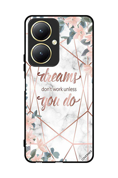 Covernex Protective Case Cover For vivo Y27 4G Dreams Don't Work Unless You Do