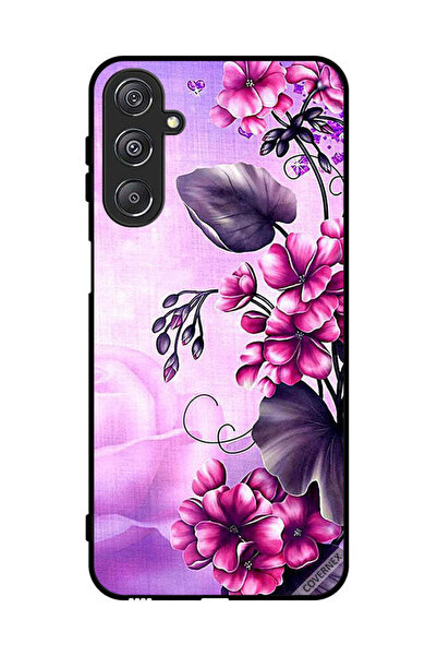 Covernex غطاء حماية لهاتف سامسونج جالاكسي M34 5G بخلفية زهور رومانسية