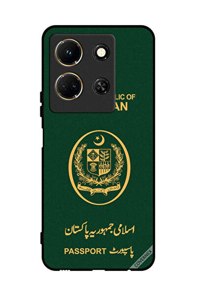 Covernex غطاء حماية لهاتف Infinix Note 30 بنمط جواز سفر باكستاني