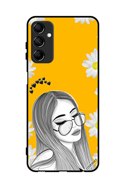 Covernex Protective Case Cover For Samsung Galaxy M14 5G Glasses Girl Art