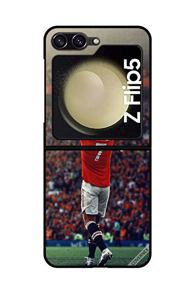 Covernex غطاء حماية لهاتف سامسونج جالاكسي زد فليب 5 صورة رونالدو Cr7