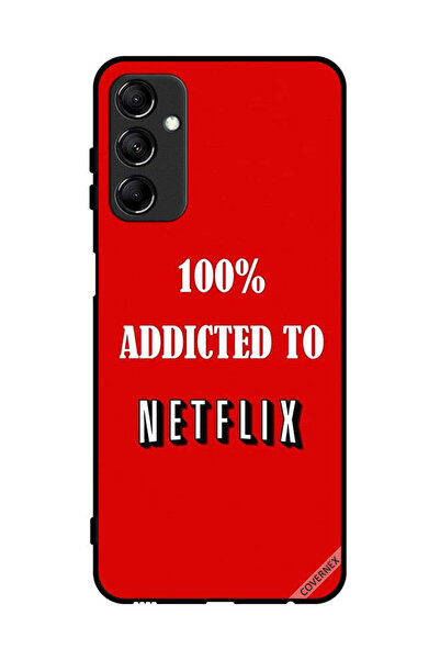 Covernex غطاء حماية لهاتف سامسونج جالاكسي M14 5G، مدمن على نتفليكس بنسبة 100%