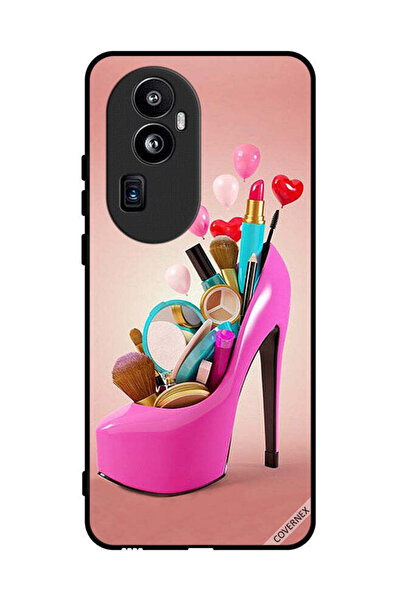 Covernex غطاء حماية لهاتف Oppo Reno 10 Pro Plus حذاء مع أدوات مكياج