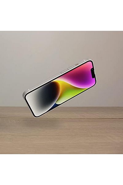 Mena Rise AzrlyAShop لهاتف iPhone 16e، 14، 13، 13 Pro واقي شاشة زجاجي موثوق به، زجاج مقسى، ضد الكسر، C