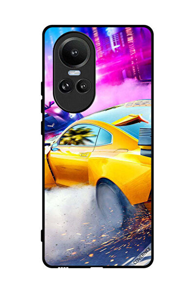 Covernex Protective Case Cover For Oppo Reno10 Racing Car