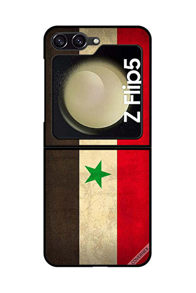 Covernex غطاء حماية لهاتف سامسونج جالاكسي زد فليب 5 - علم سوريا