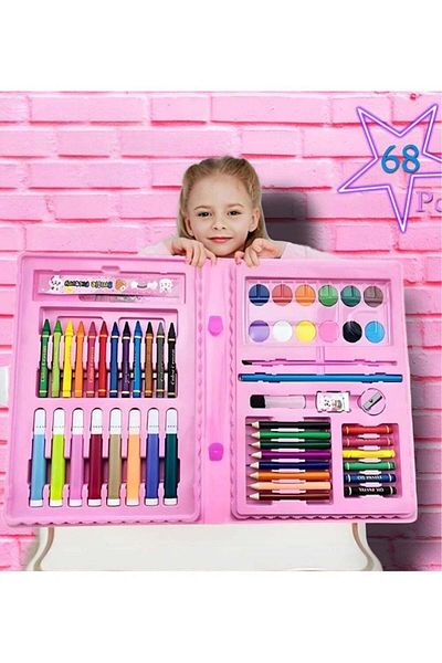 Toybox 68 Pcs Children Drawing Set For Kids