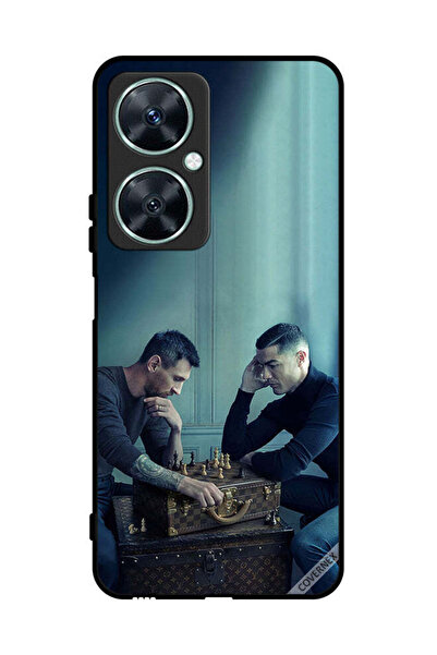 Covernex غطاء حماية لهاتف هواوي نوفا 11i ميسي ضد رونالدو يلعبان الشطرنج