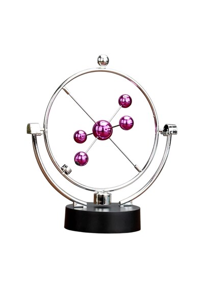 HEDİYE FİKRİ Manyetik Newton Sarkaç Oyuncağı – Sürekli Hareketli Kinetik Masa...