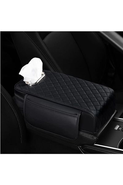 ET-LIFE 2025 New Car Central Control Armrest Memory Foam Armrest Heightening Pad, Central Armrest Box Pad