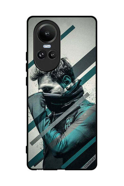 Covernex غطاء حماية لهاتف Oppo Reno10 Pro وجه ميسي المختبئ