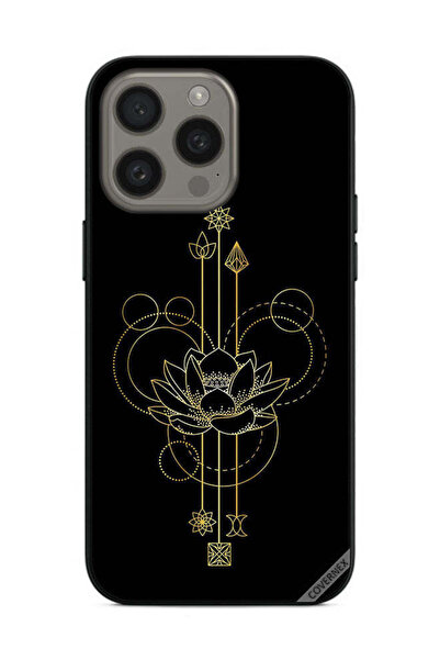 Covernex غطاء حماية لهاتف Apple iPhone 15 Pro Max بتصميم زهور عصرية