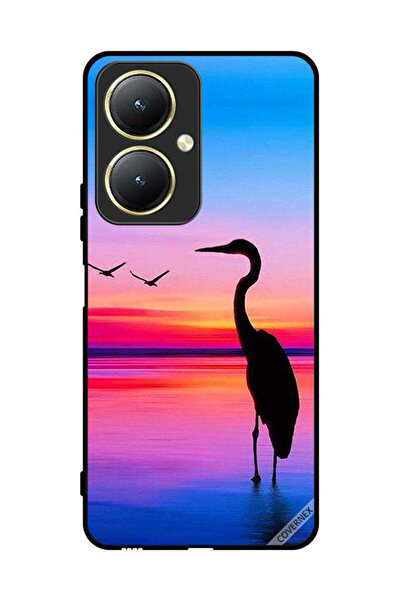 Covernex غطاء حماية لهاتف فيفو Y27 4G - شوكة وطيور