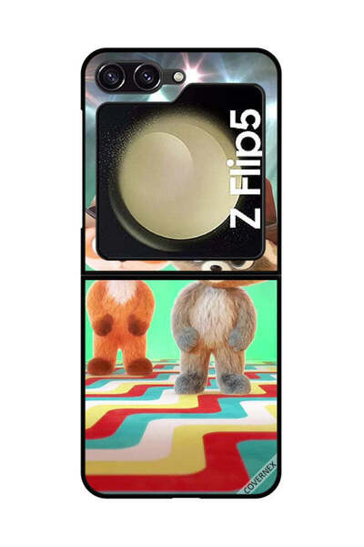 Covernex غطاء حماية لهاتف سامسونج جالاكسي زد فليب 5 - أرانب