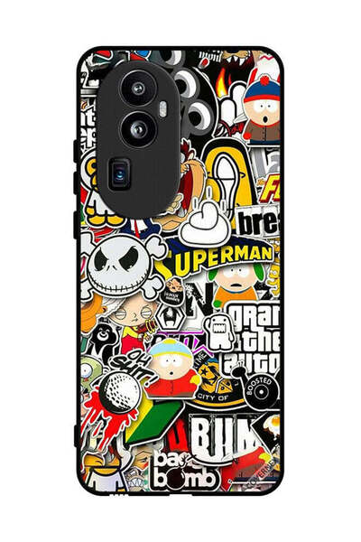 Covernex غطاء حماية لهاتف Oppo Reno 10 Pro Plus - ملصقات