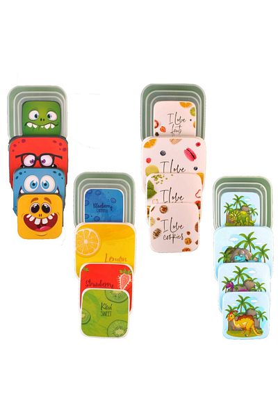 Mena Rise Şirinshop Multi-Purpose Storage Container Jar (1 Piece) 1108107