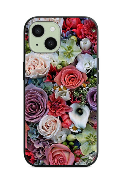 Covernex غطاء حماية لهاتف Apple iPhone 15 Plus - ورود
