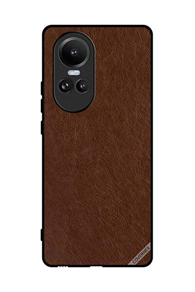 Covernex غطاء حماية لهاتف Oppo Reno10 بنمط جلدي