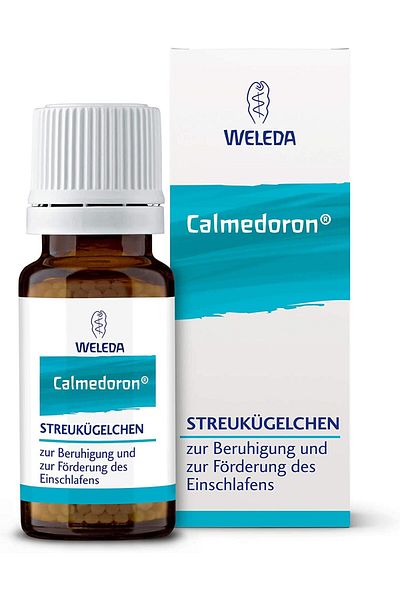 Weleda Homeopathic Medicine, Weleda, Calmedoron, help in Anxiety, Nervousness and Sleep Problems, 10gr