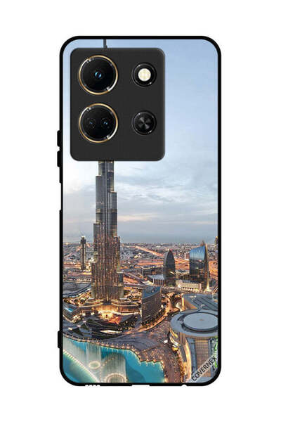 Covernex غطاء حماية لهاتف إنفينيكس نوت 30 - منظر جميل لوسط مدينة دبي