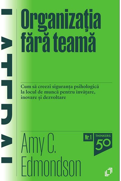 Editura Pilot Books Organization without fear. How to create safety ps