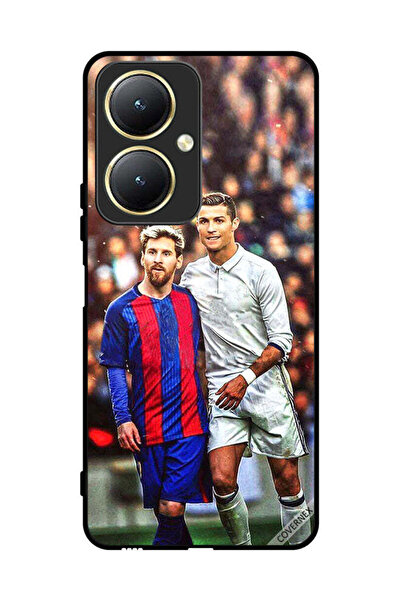 Covernex غطاء حماية لهاتف فيفو Y35 Plus 5G ميسي وكريستيانو رونالدو