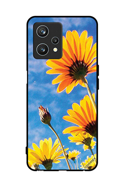 Covernex غطاء حماية لهاتف Realme 9 Pro - زهور عباد الشمس