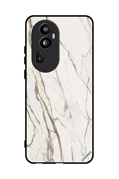 Covernex غطاء حماية لهاتف Oppo Reno 10 Pro Plus بنمط تصميم رخامي
