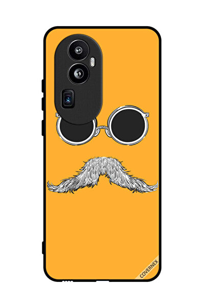 Covernex غطاء حماية لهاتف Oppo Reno 10 - نظارات صينية وفن الشارب