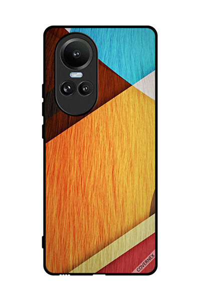 Covernex غطاء حماية لهاتف Oppo Reno10 بنسيج خشبي