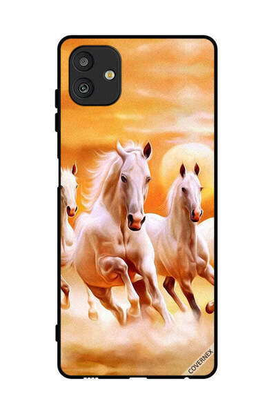Covernex غطاء حماية لهاتف سامسونج جالاكسي M13 5G - خيول تركض