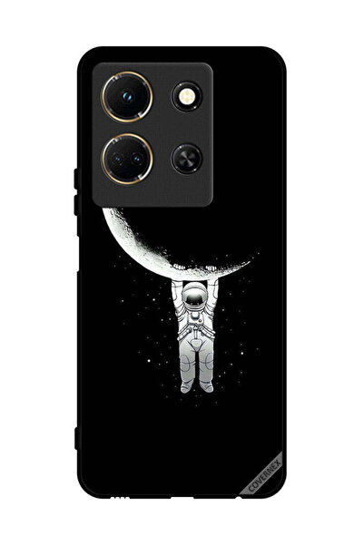Covernex غطاء حماية لهاتف Infinix Note 30 مطبوع عليه صورة رائد فضاء معلق على ...
