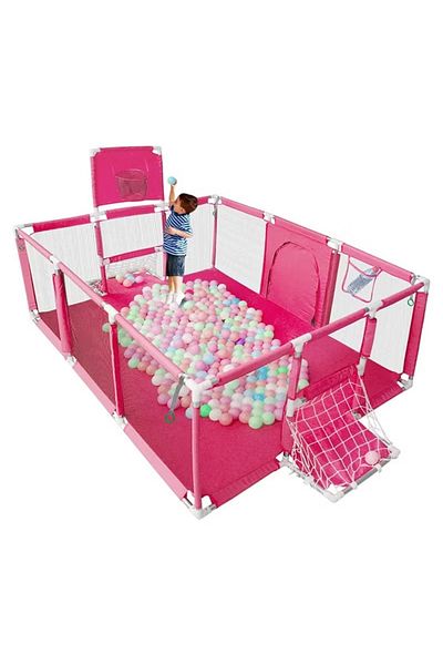 rexa Activity Foldable Playpen Room , balls are not included in this item , 122x182x66cm