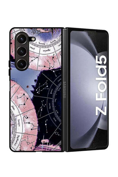 Covernex غطاء حماية لهاتف سامسونج جالاكسي زد فولد 5 - خلفيات الأبراج والتنجيم