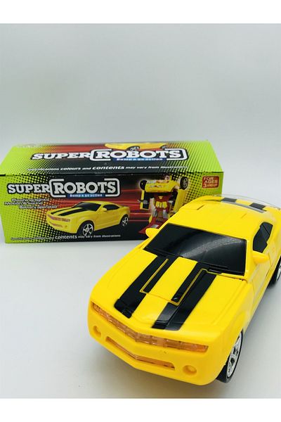rexa Transformation Robot Toy Car Music