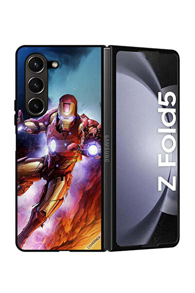 Covernex غطاء حماية لهاتف سامسونج جالاكسي زد فولد 5، رسم الرجل الحديدي