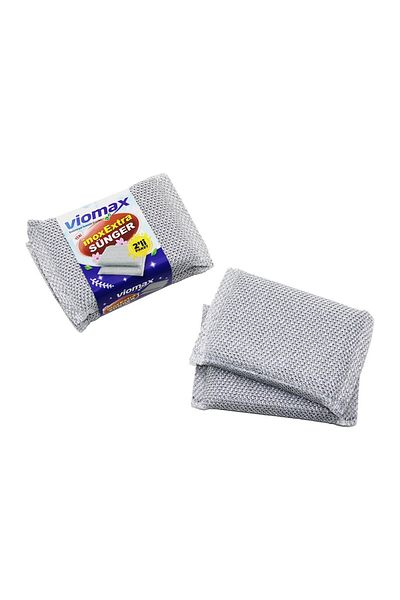 Mena Rise Şirinshop 2 Pcs Inox Extra Cleaning - Dishwashing Sponge 1108107