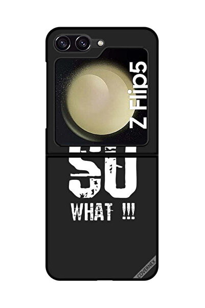 Covernex غطاء حماية لهاتف Samsung Galaxy Z Flip 5 So What