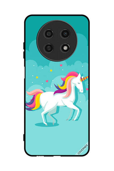 Covernex غطاء حماية لهاتف هواوي نوفا Y91 - وحيد القرن يمشي